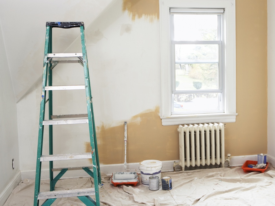 Select paint, glues and flooring that are VOC-free and water-based.